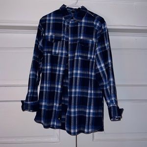 Grateful Dead Flannel Polo